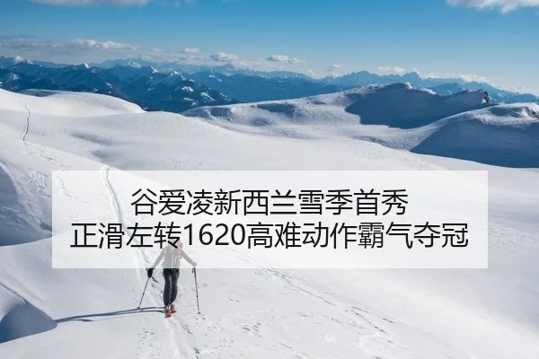谷爱凌新西兰雪季首秀 正滑左转1620高难动作霸气夺冠